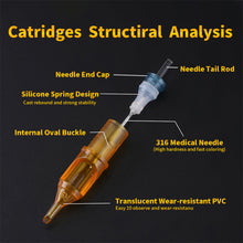 Load image into Gallery viewer, 20pcs/box Tattoo Needles Embroidery Disposable Independently Packaged Tattoo Needles Tattoo Equipment Tattoo Machine Accessories