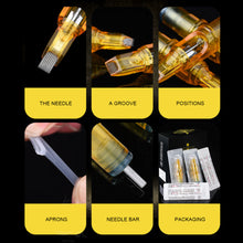 Load image into Gallery viewer, 20pcs/box Tattoo Needles Embroidery Disposable Independently Packaged Tattoo Needles Tattoo Equipment Tattoo Machine Accessories