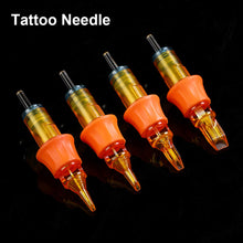 Load image into Gallery viewer, 10pcs/box Tattoo Needles Embroidery Disposable Safety Tattoo Needles Tattoo Equipment Tattoo Machine Accessories