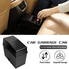 Load image into Gallery viewer, Car Seat Slit Storage Box Garbage Can Auto Interior Trash Bin for Car Vehicle Office Home Kitchen