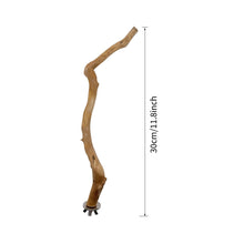 Load image into Gallery viewer, Natural Wood Pet Parrot Raw Wood Fork Branch Perches Stand Rack Mouth Grinding Claw Grinding Stick For Birds Squirrel Small Pet Supplies