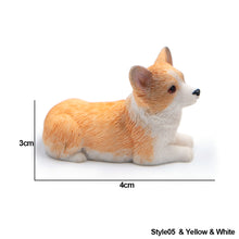 Load image into Gallery viewer, Cute Mini Resin Doll Car Auto Interior Ornament Dashboard Dog Toys Accessories Corgi Decorate Exquisite Puppy Gift Decorations