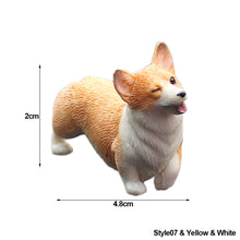 Load image into Gallery viewer, Cute Mini Resin Doll Car Auto Interior Ornament Dashboard Dog Toys Accessories Corgi Decorate Exquisite Puppy Gift Decorations