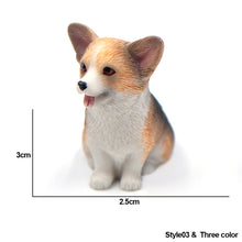 Load image into Gallery viewer, Cute Mini Resin Doll Car Auto Interior Ornament Dashboard Dog Toys Accessories Corgi Decorate Exquisite Puppy Gift Decorations