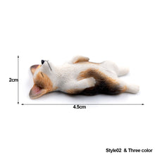 Load image into Gallery viewer, Cute Mini Resin Doll Car Auto Interior Ornament Dashboard Dog Toys Accessories Corgi Decorate Exquisite Puppy Gift Decorations