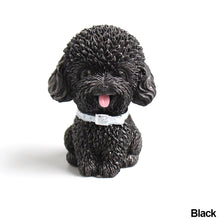 Load image into Gallery viewer, Mni Resin Car Teddy Dog Ornament Figurine Animal Model Home Decor Miniature Garden Decoration Dolls Desktop