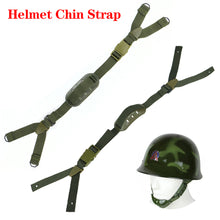 Load image into Gallery viewer, Adjustable Buckle Removable Y-shaped Hat Chin Strap Safety Helmet Chin Strap With Chin Cup Helmet Accessory