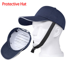Load image into Gallery viewer, Hard Hat Helmet Baseball Cap Style Hard Hat Work Factory Head Protection Work