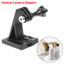 Load image into Gallery viewer, Lightweight Nylon Portable Tactical Helmet Camera Adapter Stand Helmet Adapter Base Fixed Mount For Camera Mobile Phone Gopro