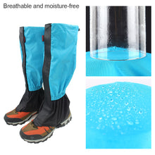 Load image into Gallery viewer, Outdoor Hiking Legging Gaiters Waterproof Leg Covers Shoes Cover For Camping Climbing Desert Boots Shoes Gaiters Legs Protection
