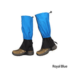 Load image into Gallery viewer, Outdoor Hiking Legging Gaiters Waterproof Leg Covers Shoes Cover For Camping Climbing Desert Boots Shoes Gaiters Legs Protection