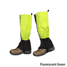 Load image into Gallery viewer, Outdoor Hiking Legging Gaiters Waterproof Leg Covers Shoes Cover For Camping Climbing Desert Boots Shoes Gaiters Legs Protection