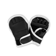 Load image into Gallery viewer, Half Finger Training Boxing Gloves PU Leather Fighting Kick Boxing Gloves Karate Muay Thai Workout Gloves