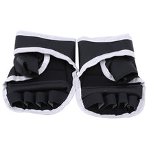 Load image into Gallery viewer, Half Finger Training Boxing Gloves PU Leather Fighting Kick Boxing Gloves Karate Muay Thai Workout Gloves