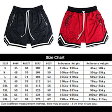 Load image into Gallery viewer, Summer Men Shorts Gym Shorts Men Mesh Running Shorts Men Quick Dry Loose Sport Basketball Training Shorts Male Sportswear