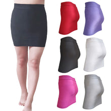 Load image into Gallery viewer, Summer Ladies High Waist Sexy Women Pencil Mini Skirts Stretchy Slim Bodycon Skirts Wear Casual Mini Short Skirts