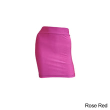 Load image into Gallery viewer, Summer Ladies High Waist Sexy Women Pencil Mini Skirts Stretchy Slim Bodycon Skirts Wear Casual Mini Short Skirts