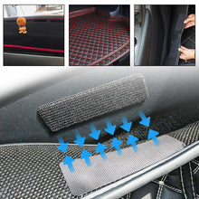 Load image into Gallery viewer, 5Pcs Car Carpet Tape Car Floor Mat Strong Self Adhesive Fastener Hook and Loop Tape Fastener Tape nylon sticker for BMW Car Accessories