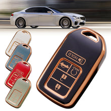 Load image into Gallery viewer, 5 Buttons TPU Car Remote Key Case Cover For Honda Civic CRV HRV Elison Accord Pilot Fit Freed Vezel Odyssey XR-V Car Accessories