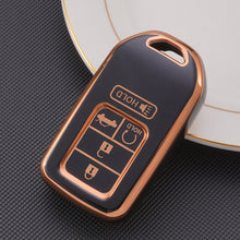 Load image into Gallery viewer, 5 Buttons TPU Car Remote Key Case Cover For Honda Civic CRV HRV Elison Accord Pilot Fit Freed Vezel Odyssey XR-V Car Accessories