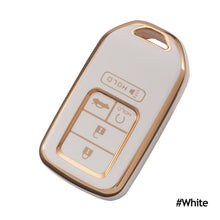 Load image into Gallery viewer, 5 Buttons TPU Car Remote Key Case Cover For Honda Civic CRV HRV Elison Accord Pilot Fit Freed Vezel Odyssey XR-V Car Accessories