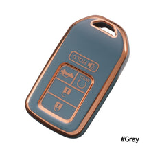 Load image into Gallery viewer, 5 Buttons TPU Car Remote Key Case Cover For Honda Civic CRV HRV Elison Accord Pilot Fit Freed Vezel Odyssey XR-V Car Accessories