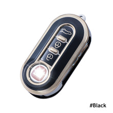 Load image into Gallery viewer, TPU Car Key Case Shell Cover Fob For FIAT 500 Ducato panda Punto 500L lancia musa For Citroen jumper For Peugeot Boxer