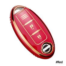 Load image into Gallery viewer, TPU Car Remote Key Case Cover Shell Fob For Nissan 2022 Qashqai Juke J10 J11 X-Trail T32 T31 Kicks Tiida Pathfinder Note For Infiniti