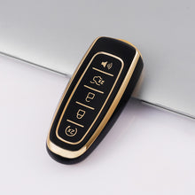 Load image into Gallery viewer, 5 Button TPU Car Key Cover Case for Ford Edge Explorer Escape Focus Taurus Flex for Lincoln MKS MKT MKX MKZ Navigator Key Cover