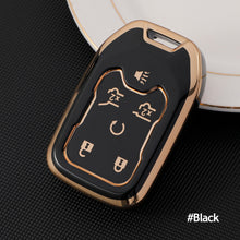 Load image into Gallery viewer, 6 Buttons TPU Car Flip Key Case Cover Shell for Chevrolet 2015 2016 Gmc Yukon Suburban Tahoe Smart Protector Auto Accessories