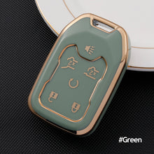 Load image into Gallery viewer, 6 Buttons TPU Car Flip Key Case Cover Shell for Chevrolet 2015 2016 Gmc Yukon Suburban Tahoe Smart Protector Auto Accessories
