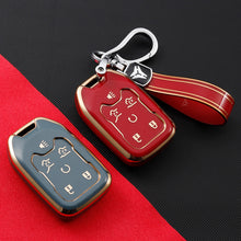 Load image into Gallery viewer, 6 Buttons TPU Car Flip Key Case Cover Shell for Chevrolet 2015 2016 Gmc Yukon Suburban Tahoe Smart Protector Auto Accessories