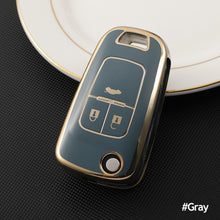 Load image into Gallery viewer, TPU Car Key Case Shell Cover Fob For Chevrolet 2020 2021 Cruze Aveo Trax Sail Malibu Captiva Opel Vauxhall Astra J Corsa Insignia