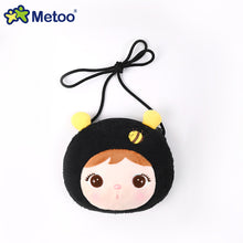 Load image into Gallery viewer, Metoo Jibao Doll Cross Bag Kids Cute Plush Rabbit Sling Bag Girls Fluffy Mini Bag Birthday Gifts Coins Bag