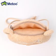 Load image into Gallery viewer, Metoo Jibao Doll Cross Bag Kids Cute Plush Rabbit Sling Bag Girls Fluffy Mini Bag Birthday Gifts Coins Bag