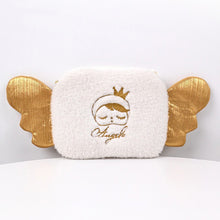 Load image into Gallery viewer, Metoo Angela Angel Wing Cross Bag Kids Cute Glittering Plush Sling Bag with Wings Girls Fluffy Mini Bag Birthday Gifts Coins Bag