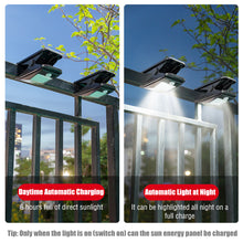 Load image into Gallery viewer, 72LED Clip-on Solar Light Outdoor No Drill Motion Sensor Solar Lamp IP65 Waterproof Camping Light for Fence Deck Wall Camping Tent Patio