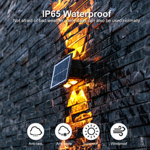 Load image into Gallery viewer, Super Bright Up Down Wall Solar LED Light Outdoor Wall Lamp Waterproof Spot Lights Garden Decoration Lamp Stairs Fence Corridor Sunlight Solar Lamp