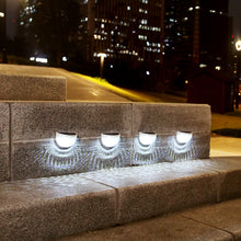 Load image into Gallery viewer, 6LED Garden Decoration Solar Wall Lights Outdoor Waterproof Solar Led Lamp Fence Stair Light Courtyard Street Landscape Garden Decor Wall Lamp