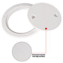 Load image into Gallery viewer, 4/6/8 inch Marine Boat Access Hatch Cover Twist Screw Out Deck Plate Round Inspection Hatch