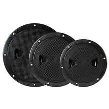 Load image into Gallery viewer, 4/6/8 inch Marine Boat Access Hatch Cover Twist Screw Out Deck Plate Round Inspection Hatch