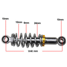 Load image into Gallery viewer, 2Pcs Universal High Performance 135mm/160mm/180mm/200mm Rear Shock Absorbers For Electric Bicycle Scooter,E Bike Spring Rear Shocks