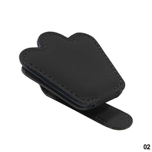 Load image into Gallery viewer, Car Sun Visor Glasses Holder Frame Auto Fastener Clip Glasses Ticket Document Holder Accessories Automobiles PU Leather/Suede
