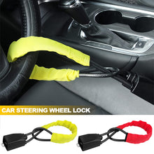 Load image into Gallery viewer, Car Steering Wheel Lock Auto Lock Top Mount Anti Theft Security Lock With 3 Keys Anti-Theft Devices Wheel Lock Steel Strap