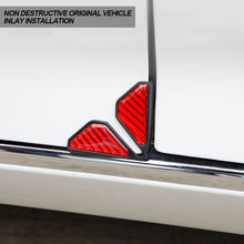 Load image into Gallery viewer, 2Pcs Universal Carbon Fibre Car Door Corner Anti-collision Covers Protector Anti-Scratch Stickers Door Protection Cover