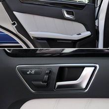 Load image into Gallery viewer, 1PC Car Interior Door Handles Inner Doors Panel Handle Bar Pull Trim Cover Chromed Mattte / L R for Mercedes-Benz C-Class W204 GLK