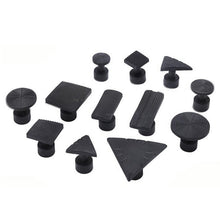 Load image into Gallery viewer, 12Pcs Car Body Tool Glue Tabs Paintless Dent Repair Tools Puller Tabs Fungus Suction Cup DIY Suckers Auto Repair