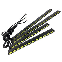 Load image into Gallery viewer, 1Pc Car DRL Daytime Running Lights 7030 Car Daylight Styling SMD Fog Light Led Strip 12/14/18LEDs