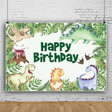 Load image into Gallery viewer, Jungle Safari Baby Birthday Forest Baby newborn Cartoon Portrait Photos Props Fona Photo Session Photo Studio