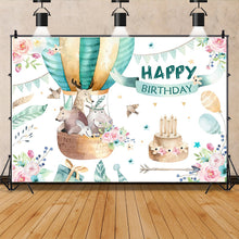 Load image into Gallery viewer, Jungle Safari Baby Birthday Forest Baby newborn Cartoon Portrait Photos Props Fona Photo Session Photo Studio